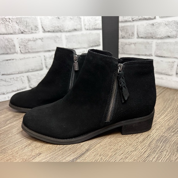 LIKE NEW!! Blondo Women's Liam Waterproof Ankle Booties Size 11M Black - Picture 3 of 11